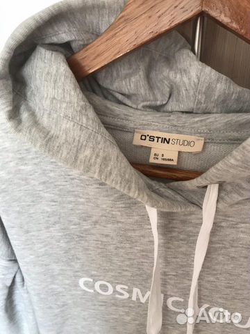 Платье худи толстовка ostin