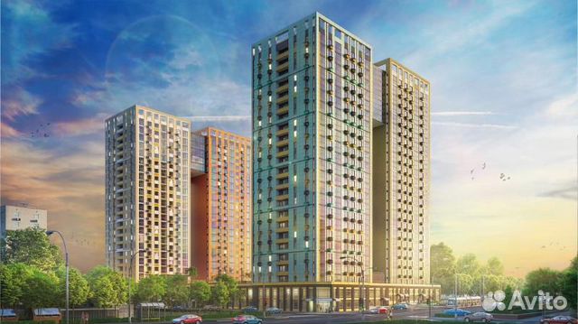 2-к квартира, 58.2 м², 4/24 эт.