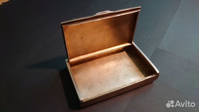 Портсигар, серебро, Российская империя Портсигар, серебро, Российская империя
