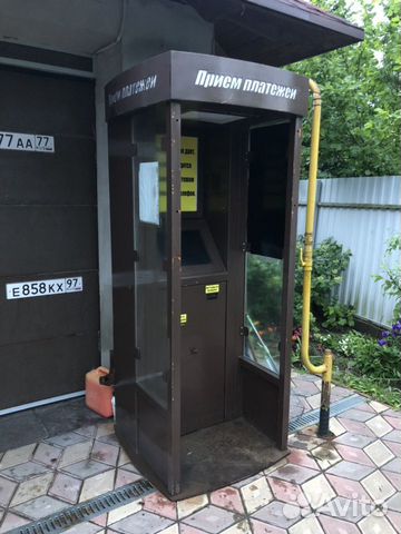 Платежный терминал. Уличный. Будка