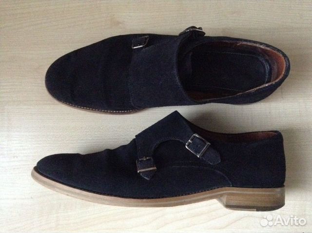 Туфли Massimo Dutti, р.42, мужские, н.замша