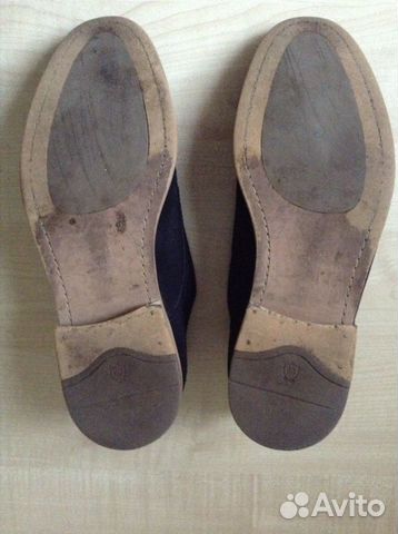 Туфли Massimo Dutti, р.42, мужские, н.замша
