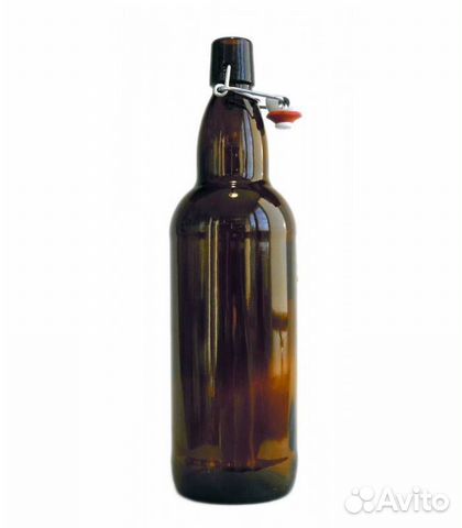 Пивная бутылка Beer LM 1000 мл с бугельной пробкой Пивная бутылка Beer LM 1000 мл с бугельной пробкой