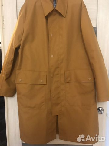 Мужской плащ Uniqlo U Мужской плащ Uniqlo U