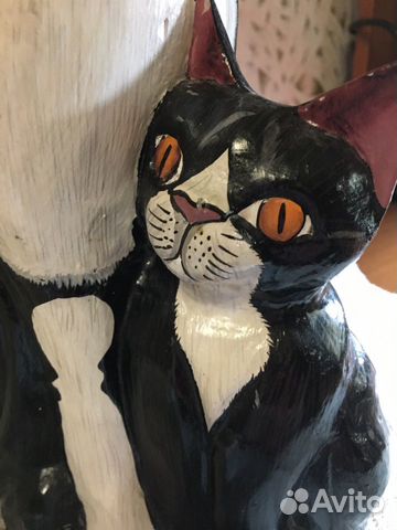 Статуэтка Кошка(дерево)