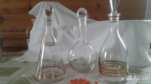 Графины(штофы) для вина