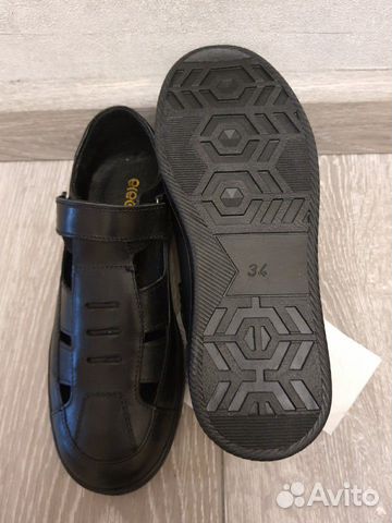 П/ботинки детские, новые, нат. кожа разм. 34 П/ботинки детские, новые, нат. кожа разм. 34