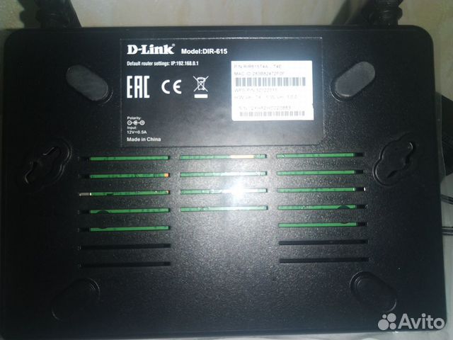 Роутер D-Link DIR-615/T4A Роутер D-Link DIR-615/T4A