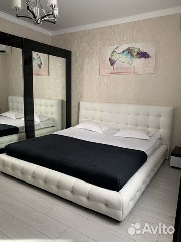 

1-к. квартира, 44 м², 2 кровати