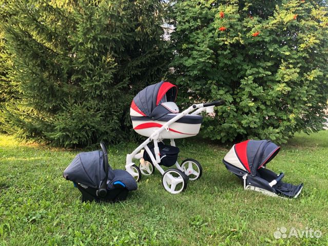 Коляска Adamex Barletta NEW 3 в 1