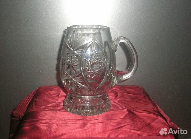 Кружка пивная хрусталь СССР