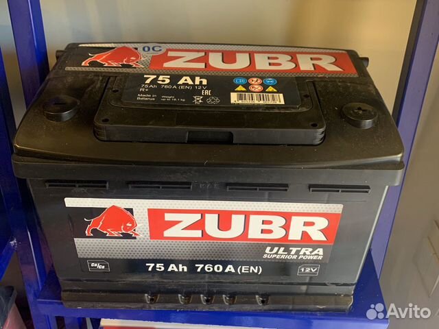 Аккумулятор 75ah