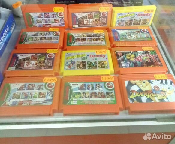 Картриджи Денди