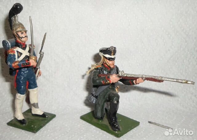 Оловянные солдатики миниатюра