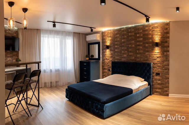 

Квартира-студия, 30 м², 1 кровать