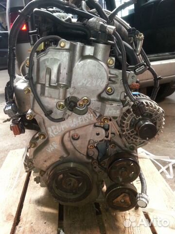Двигатель двс Nissan Tiida 1.8 MR18DE Двигатель двс Nissan Tiida 1.8 MR18DE