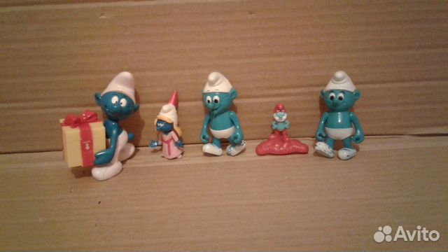 Смурфики набором