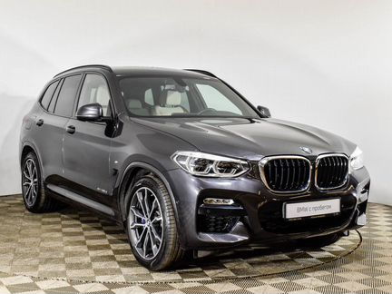 BMW X3 3.0 AT, 2018, 7 400 км