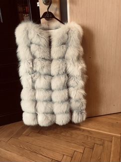 Жилет из песца