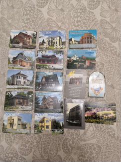 Календарики города, архитектура, коттедж, достопри