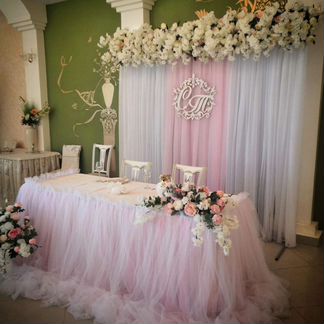 Свадебный декор зала