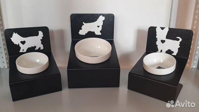 Подставка под миску, миски для собак