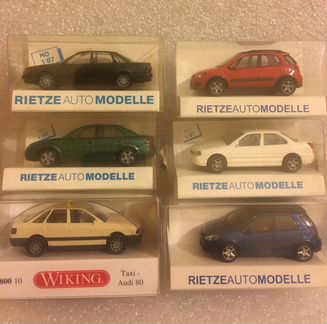 Качественные модели Ford Audi Seat Suzuki 1:87 от