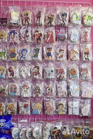 Пряники с мульгероями, пряники- цифры в наличии