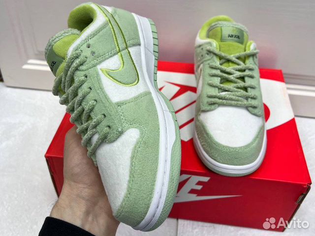 Кроссовки Nike dunk low fleece