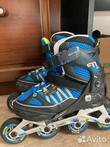 Ролики Oxelo раздвижные р-р 35-38