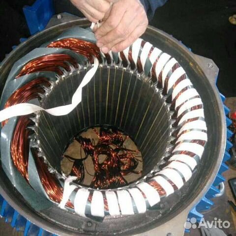Перемотка и ремонт электродвигателей