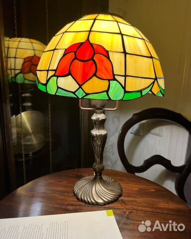 Старинная лампа Тиффани. Германия