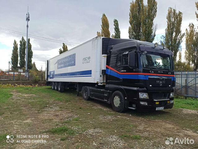 MAN TGX 18.440 с полуприцепом, 2007