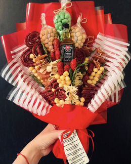 Съедобные букеты, подарки