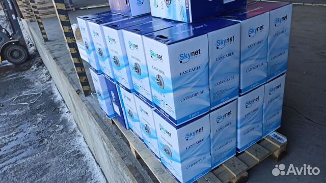 Витая пара медь 8 жил cat 5e 24AWG Cu