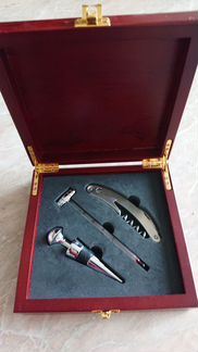 Набор Сомелье Для вина 3 пр Подарочный