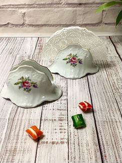 Салфетница Бернадотт Мейсенский букет