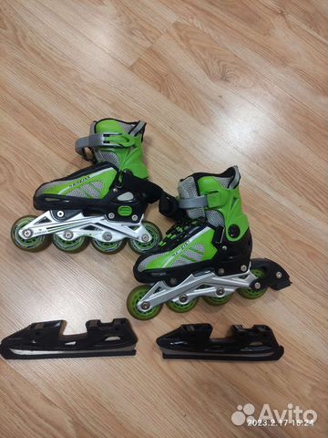 Kreuss Роликовые раздвижные коньки 2 в 1