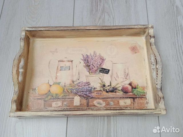 Поднос, ручная работа