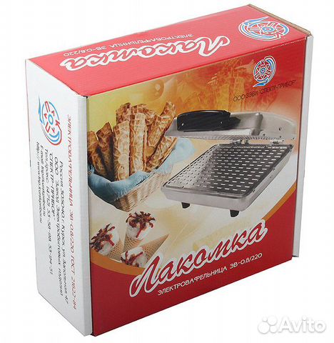 Электровафельница Лакомка Куряночка Новая
