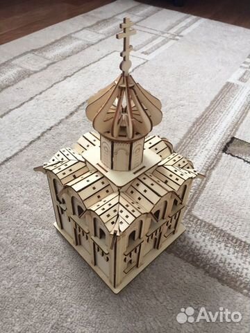 Сборная модель из дерева