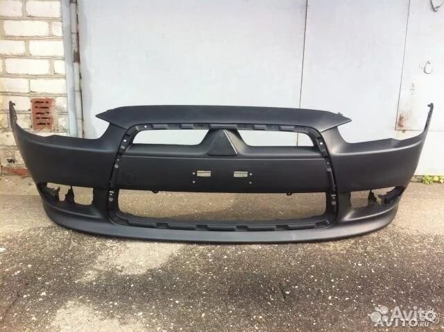 Бампер передний Митсубиси Лансер 10 Рестайл