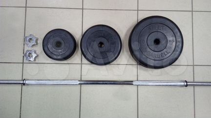 Штанга 40 кг. разборная. Новая
