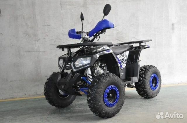 Квадроцикл ATV-125F синий