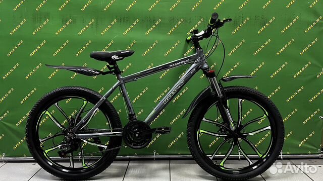 Велосипед на литых дисках maxxpro marafon 24 disc