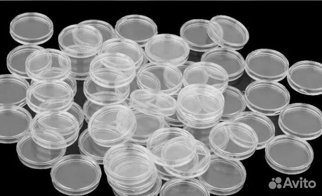 Капсулы и холдеры для монет (под степлер)