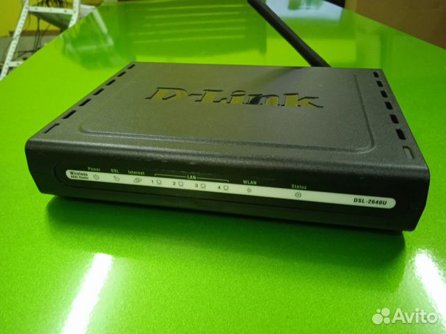 Wi-Fi роутер D-link DSL-2640U