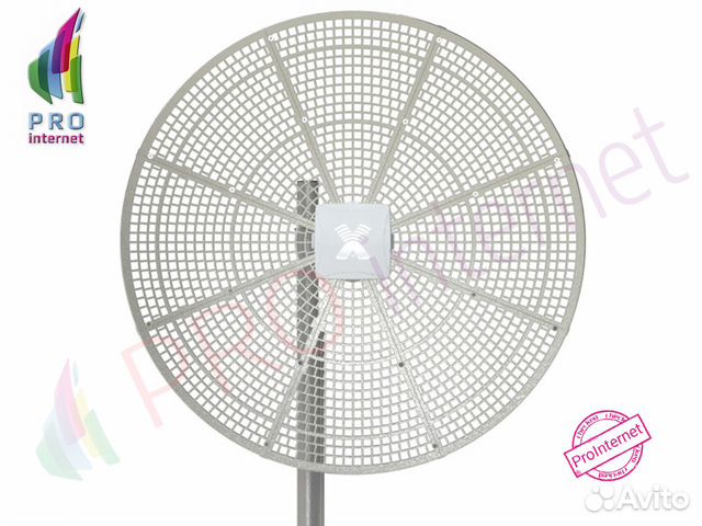 Vika-24 mimo BOX - сетчатая параболическая антенна