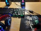 Игровая клавиатура и мышь с подсветкой объявление продам