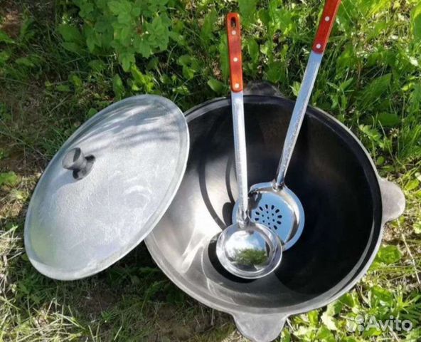 Казан чугунный 12 литров